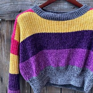 Luv Lane Crop Sweater S